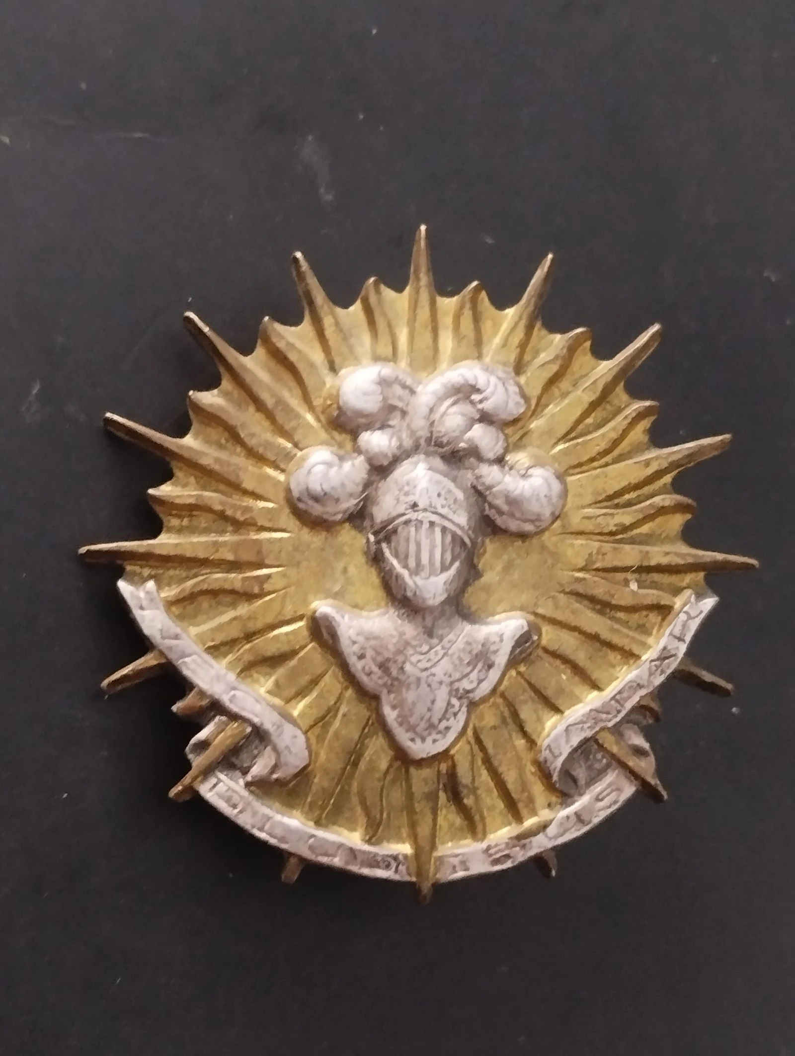 Insigne militaire 2ème Régiment de Cuirassiers (2e RC)